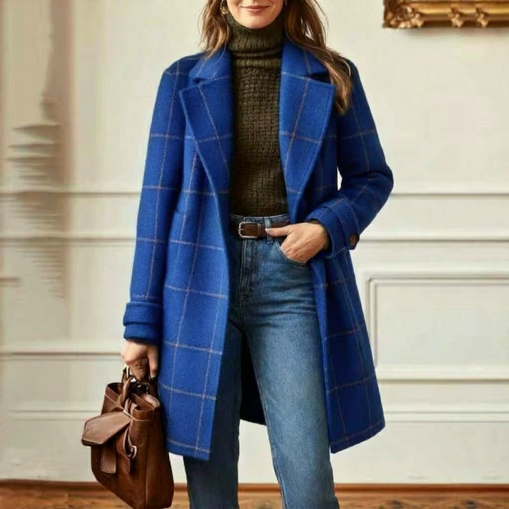 Cambridge | Wool Check Coat
