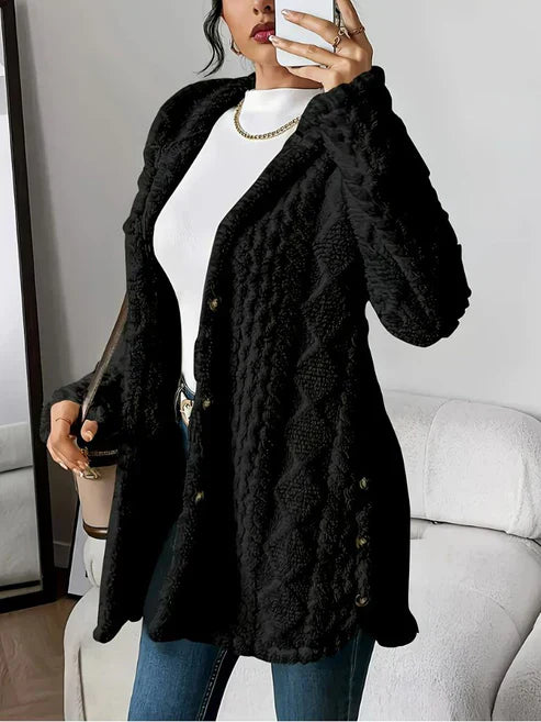 LAURA | HOODED CARDIGAN JACKET