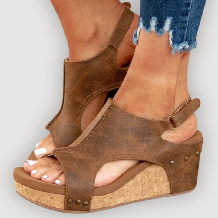 Anne | Wedge Sandals