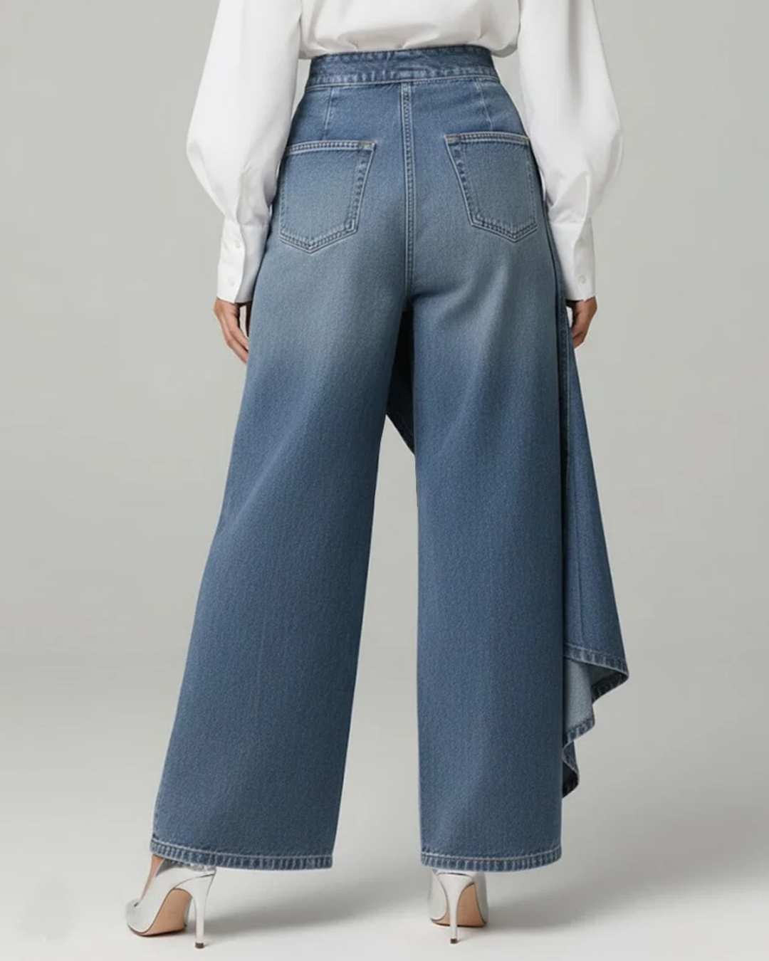 Abigail | Wrap Denim Jeans