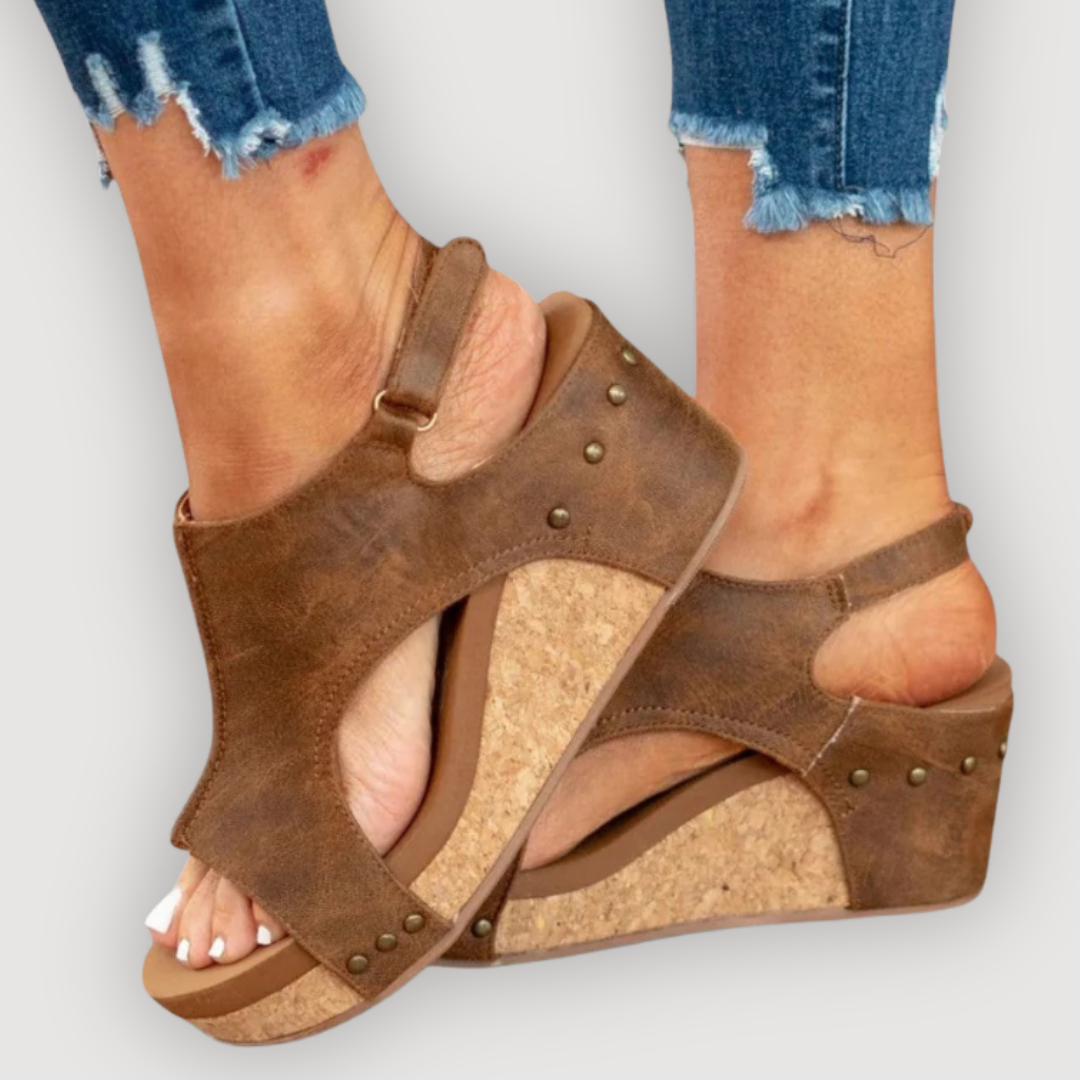 Anne | Wedge Sandals