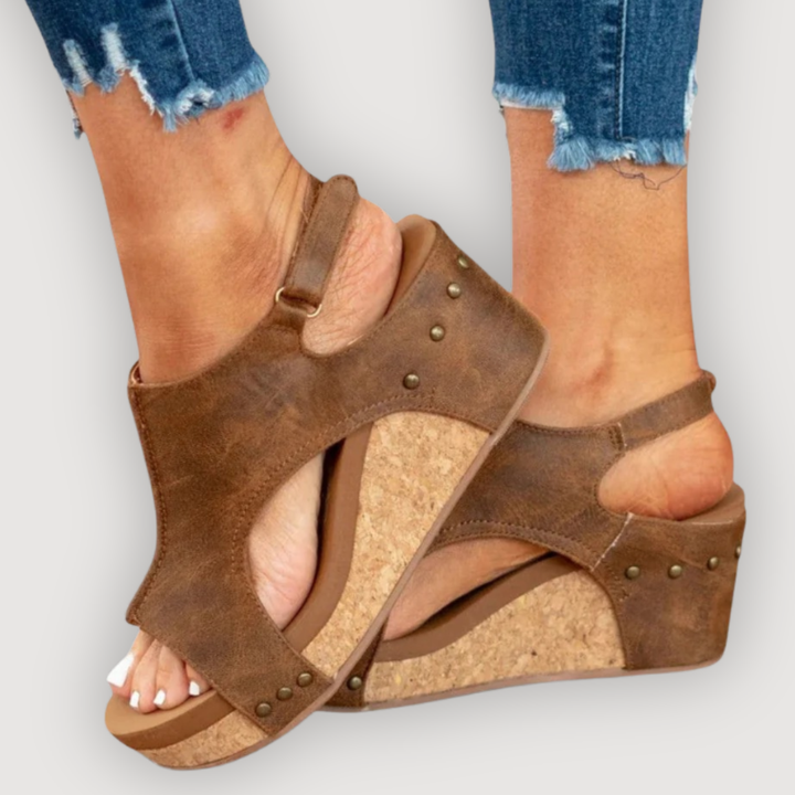 Anne | Wedge Sandals