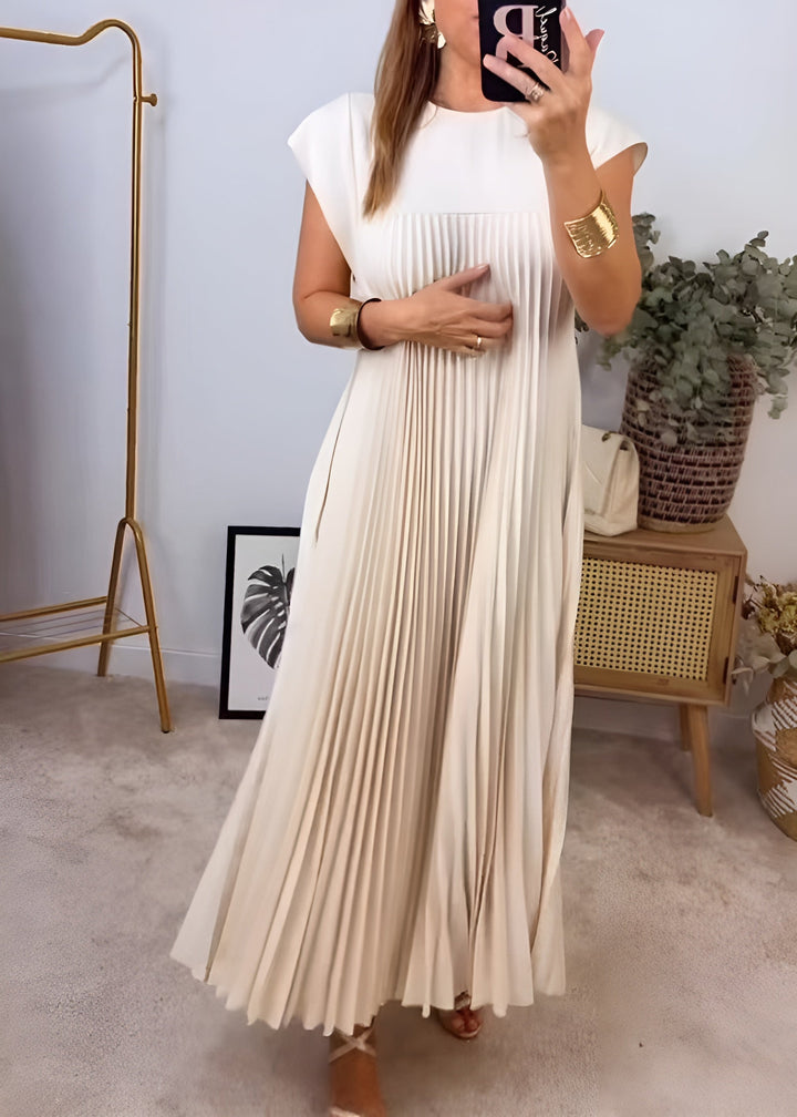 Simone | Pleated Dress