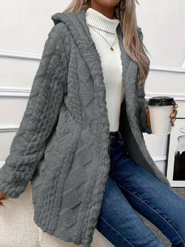 LAURA | HOODED CARDIGAN JACKET