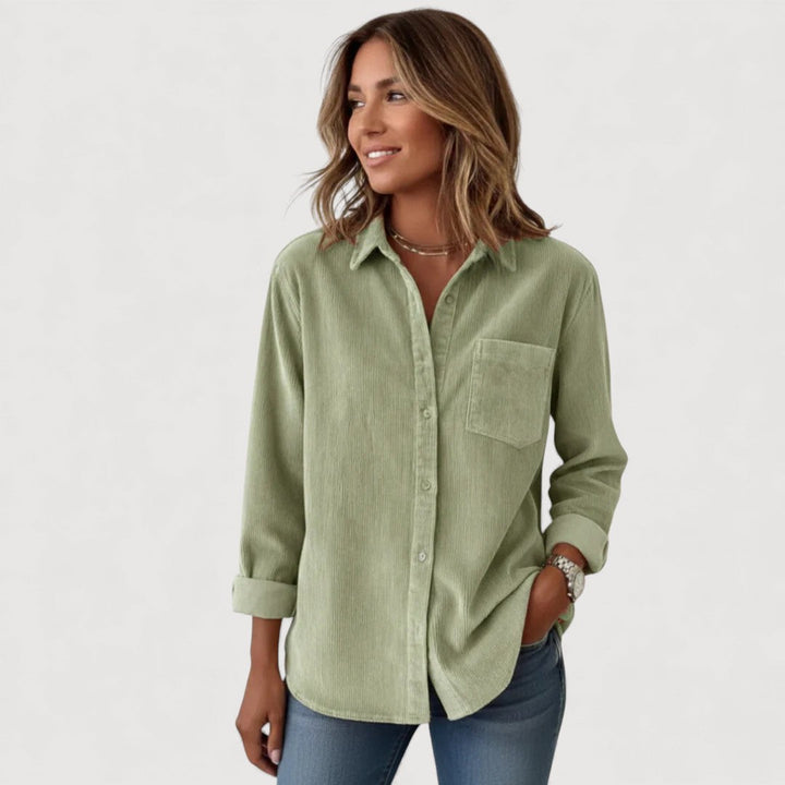 Jade | Corduroy Shirt
