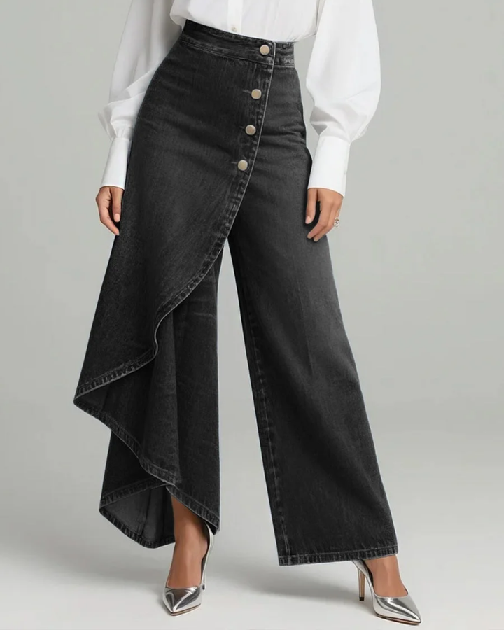 Abigail | Wrap Denim Jeans