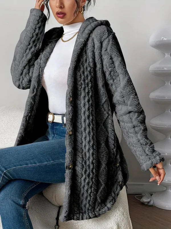 LAURA | HOODED CARDIGAN JACKET