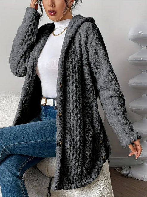 LAURA | HOODED CARDIGAN JACKET