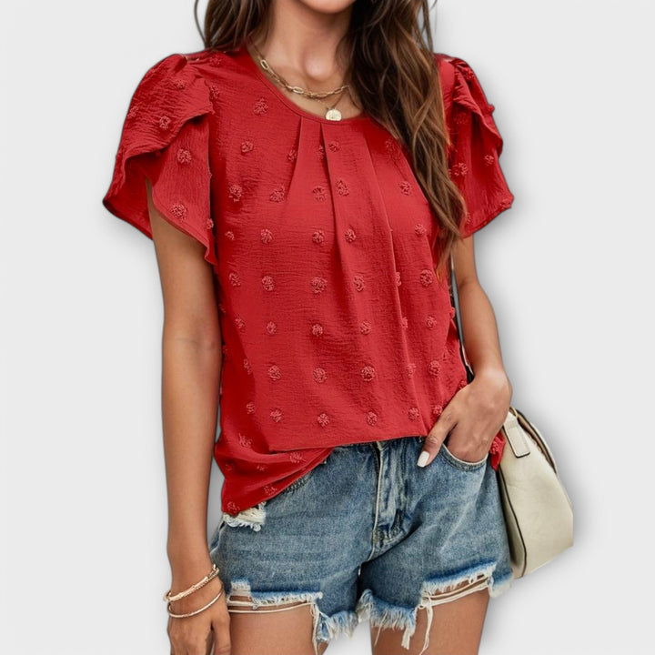 Charlotte | Polka Dot Blouse