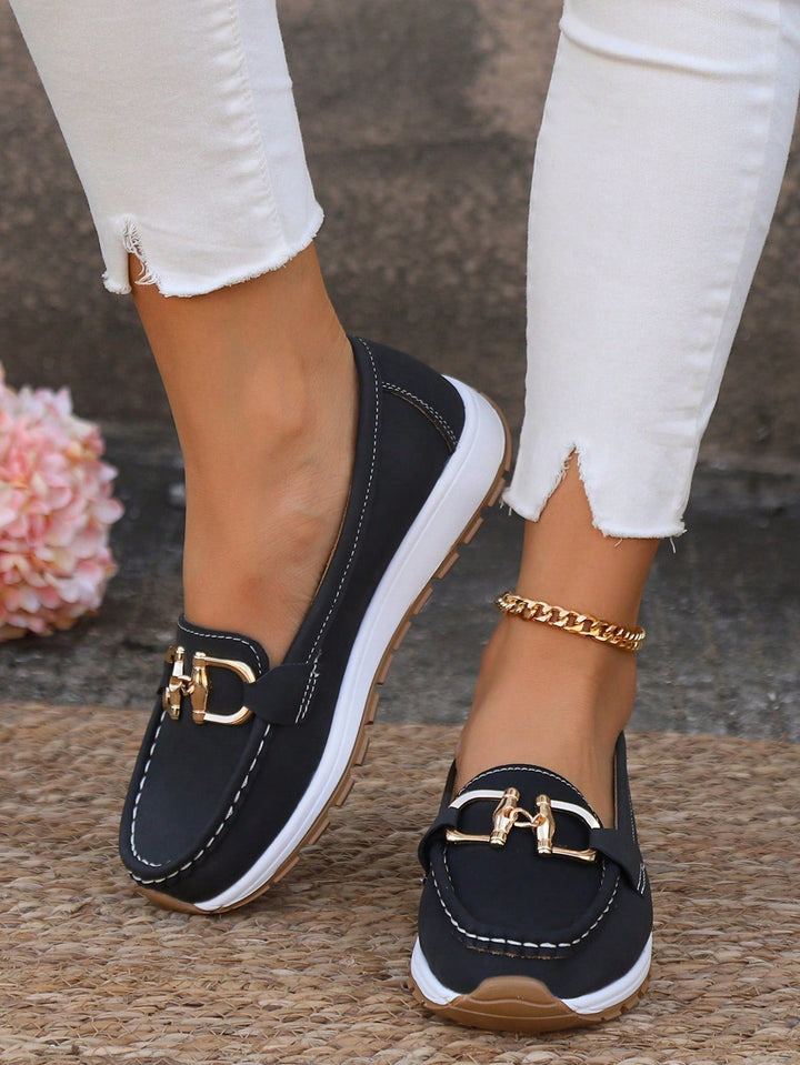 Ellie | Buckle Loafers