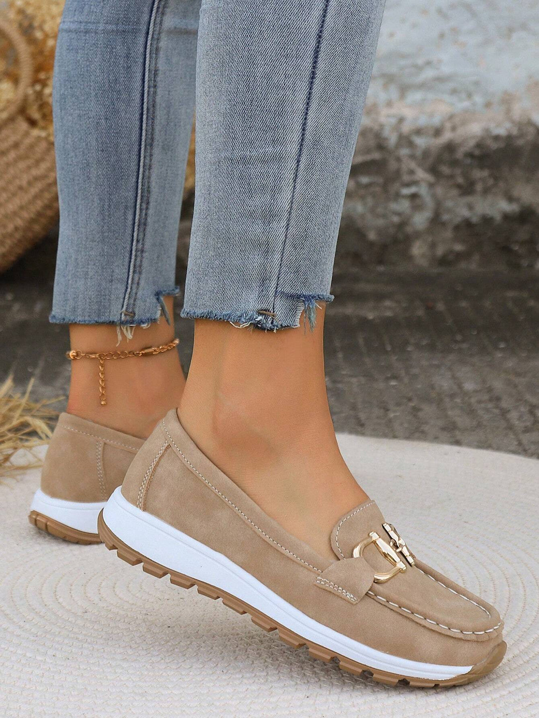 Ellie | Buckle Loafers