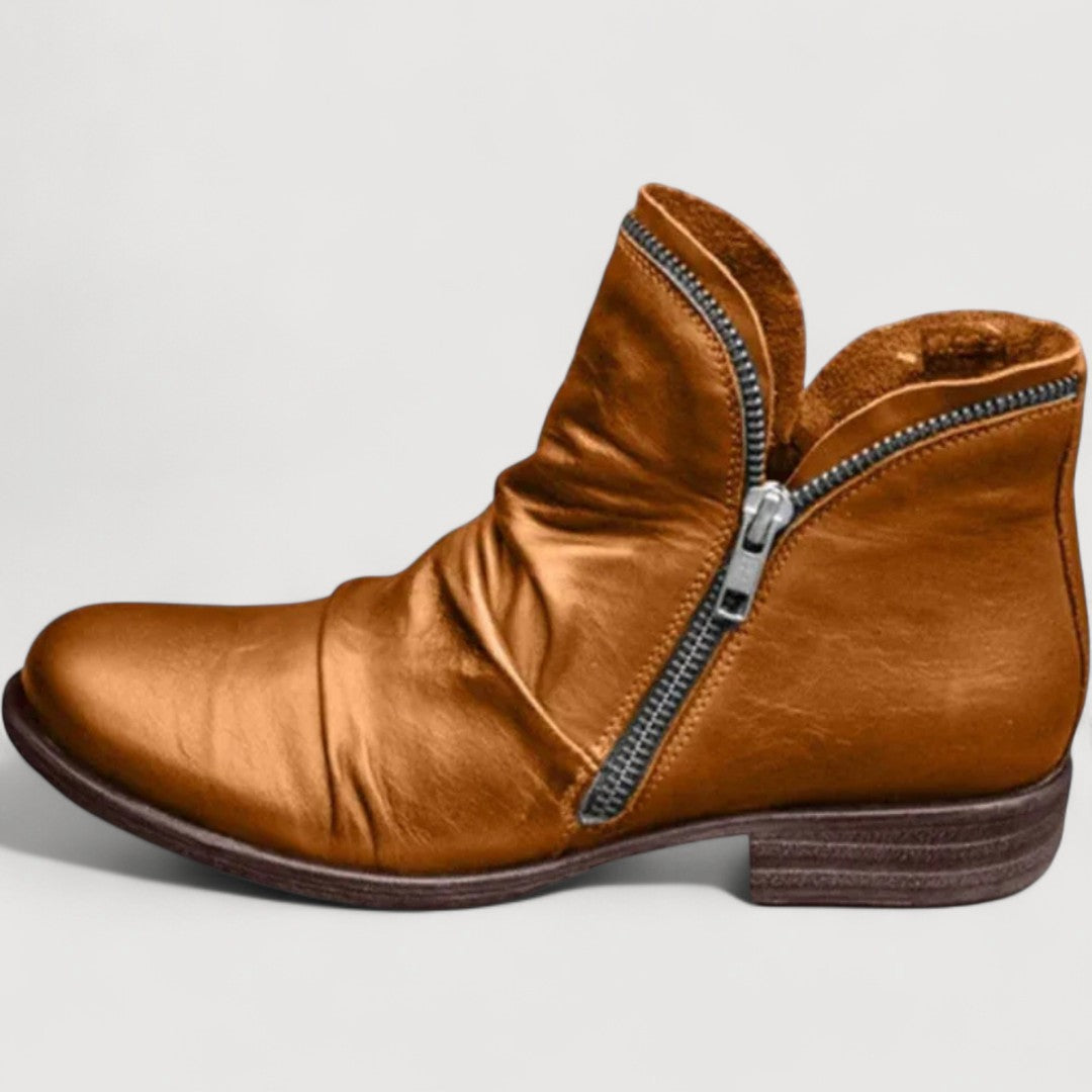 Lianella | Zip Ankle Boots