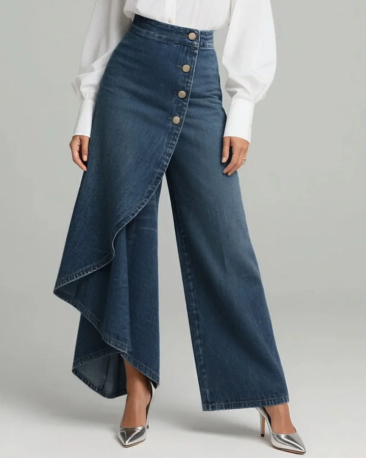 Abigail | Wrap Denim Jeans