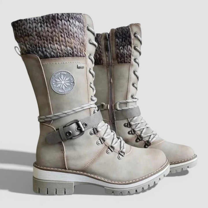 Farah | Lace-Up Winter Boots