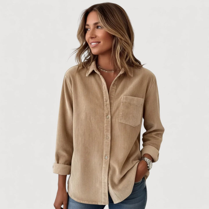 Jade | Corduroy Shirt