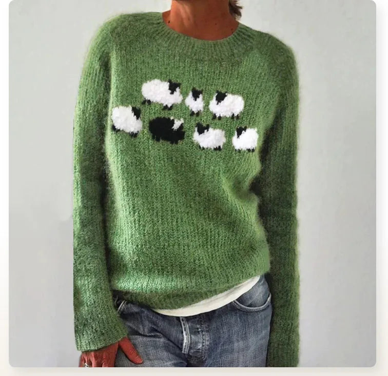 Poppy™ - Cozy Retro Jumper