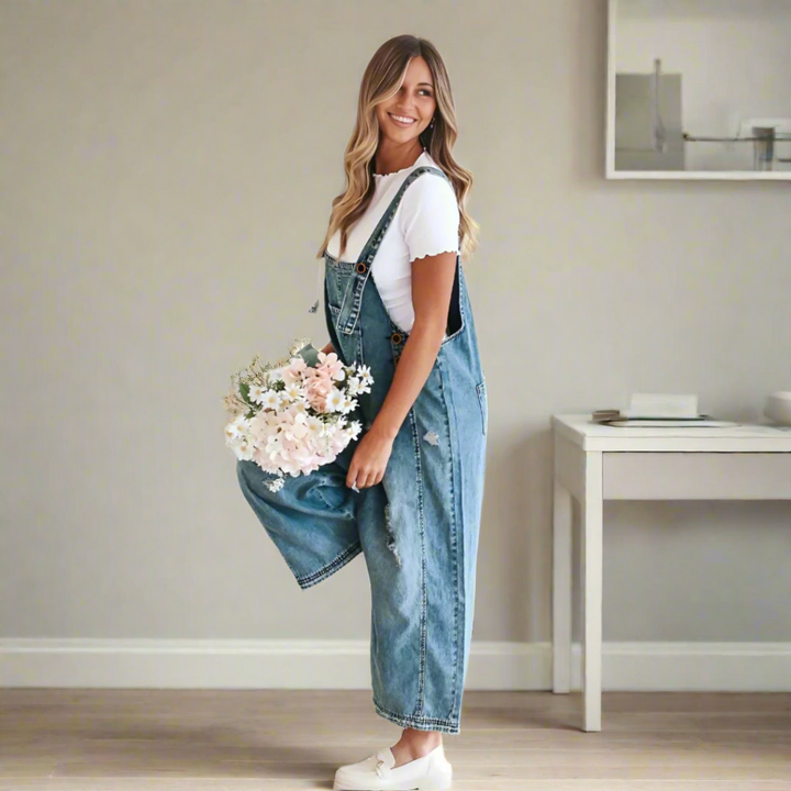 Carmelita | Vintage Wash Jumpsuit