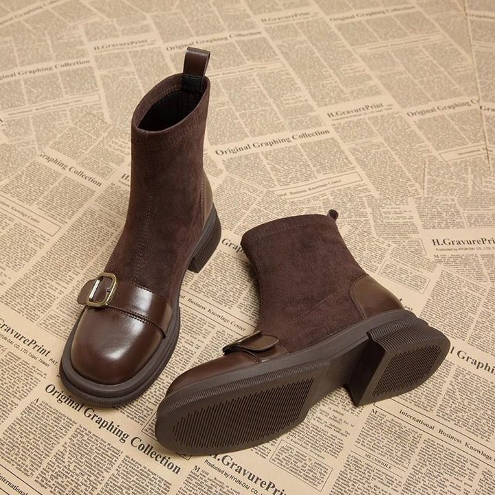 Scarlet | Buckle Ankle Boots