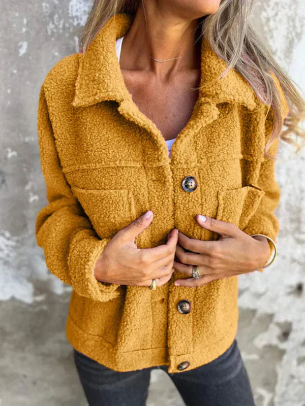 SANDRA | COZY SHERPA JACKET