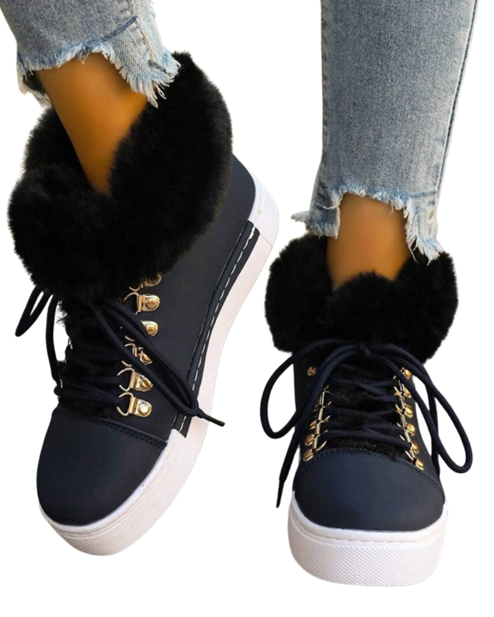 Quinn | Premium Warm Fluffy Soft Orthopedic Boots