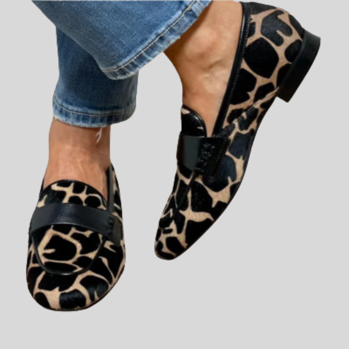 Katie | Orthopedic Leopard Loafers