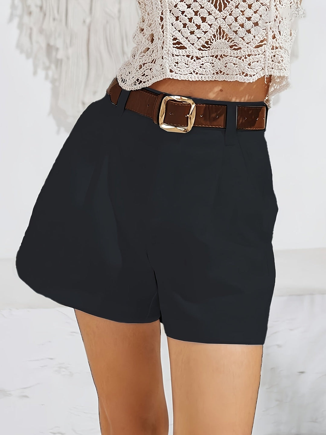 Melanie | High Waist Shorts
