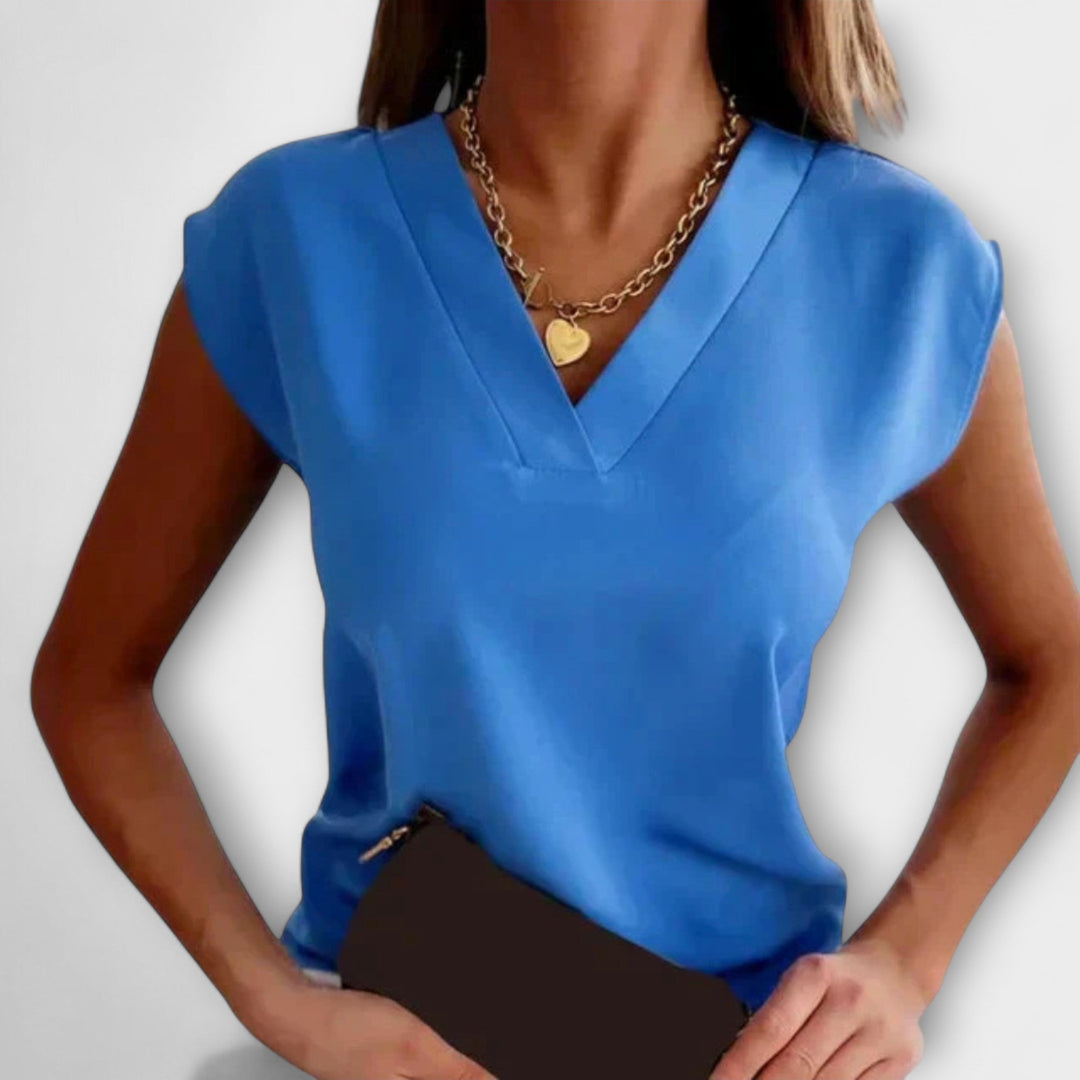 Seravine | V-Neck Summer Top