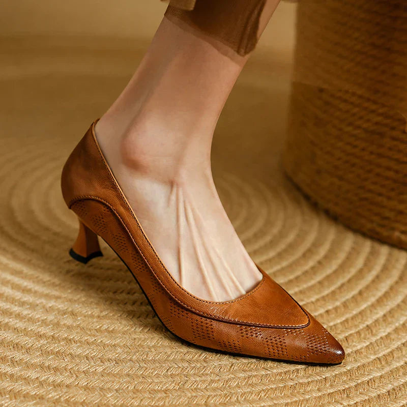 Fiona | Leather Pumps