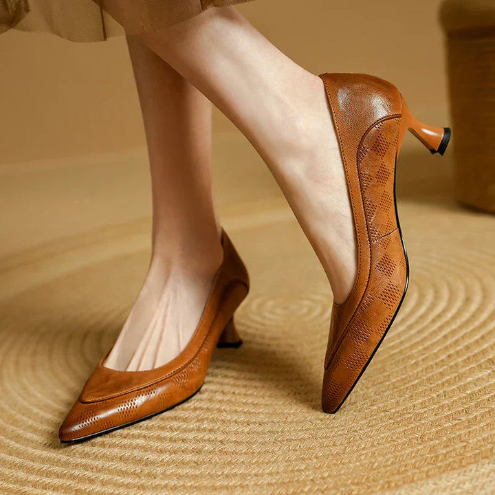 Fiona | Leather Pumps