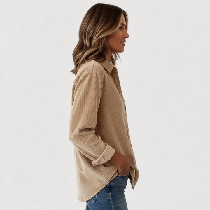 Jade | Corduroy Shirt