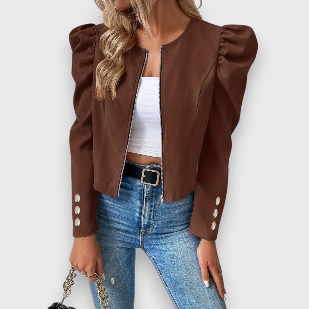 Lea | Puff Sleeve Jacket