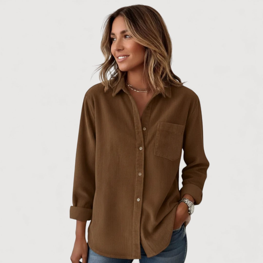 Jade | Corduroy Shirt