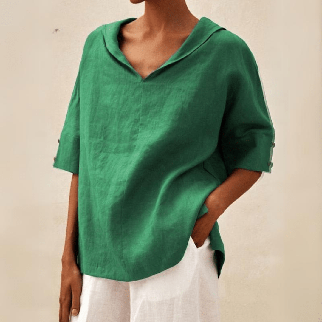 Zoë Linen Blouse