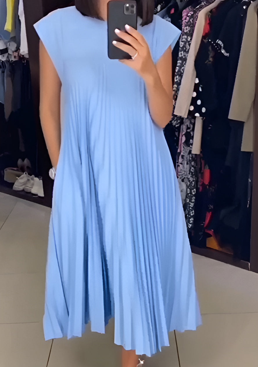 Simone | Pleated Dress
