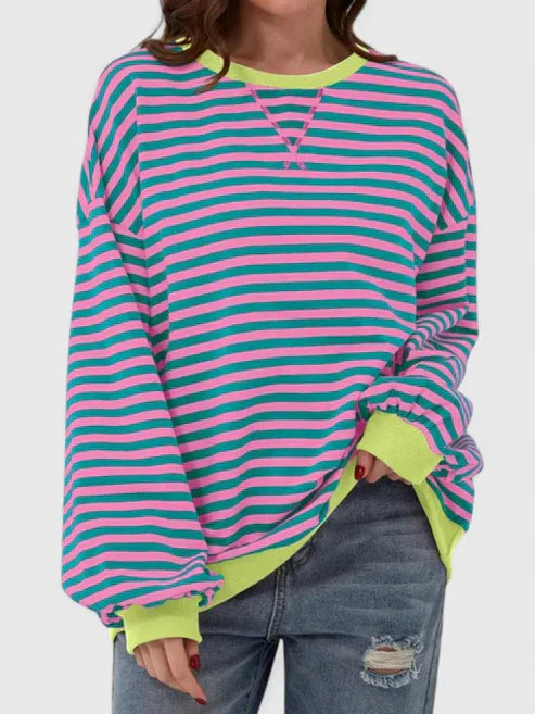 ISSAH | COZY STRIPE SWEATER