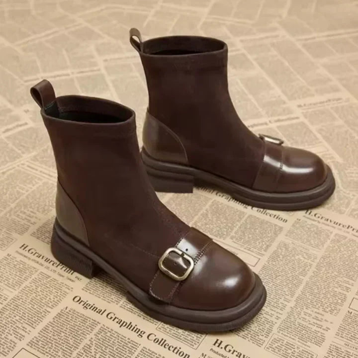 Scarlet | Buckle Ankle Boots