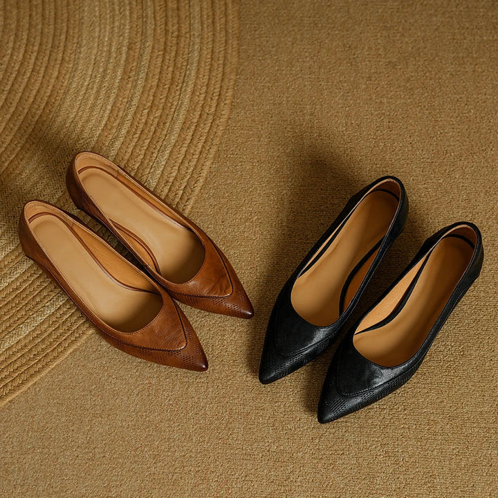 Fiona | Leather Pumps