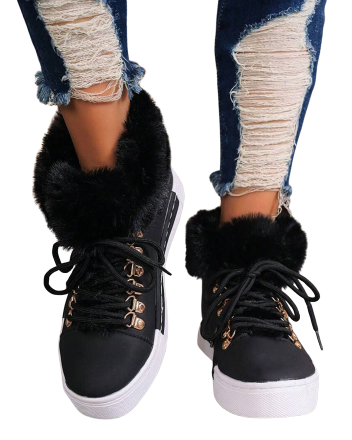 Quinn | Premium Warm Fluffy Soft Orthopedic Boots