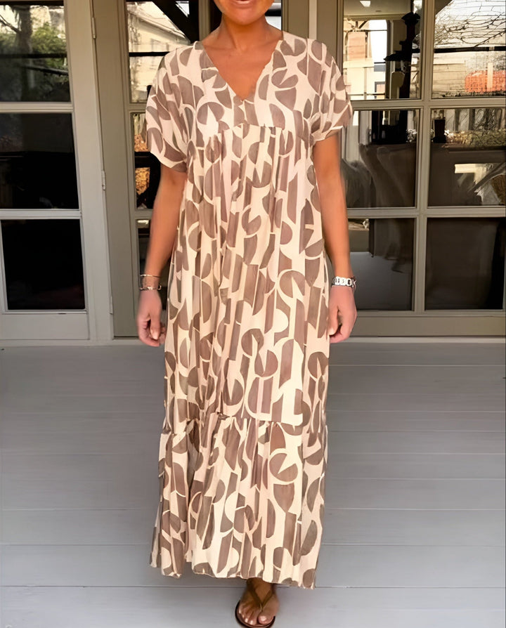 Colette | Relaxed V-Neck Dress