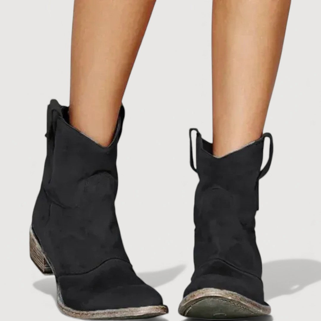 Naya | Western Ankle Boots