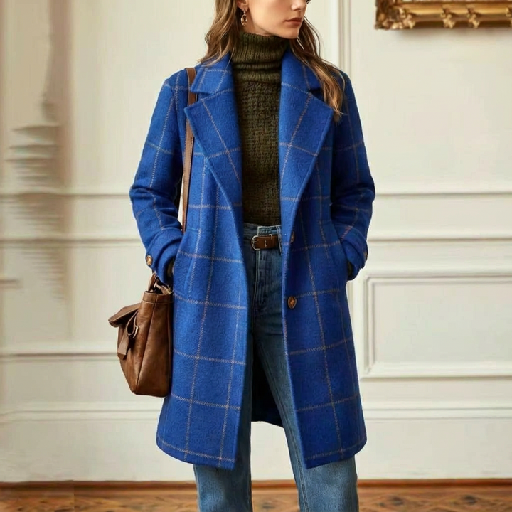 Cambridge | Wool Check Coat