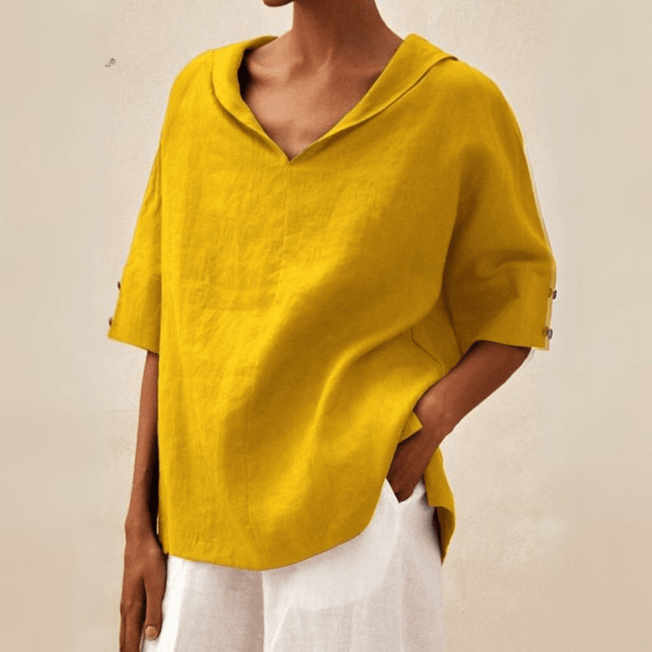 Zoë Linen Blouse