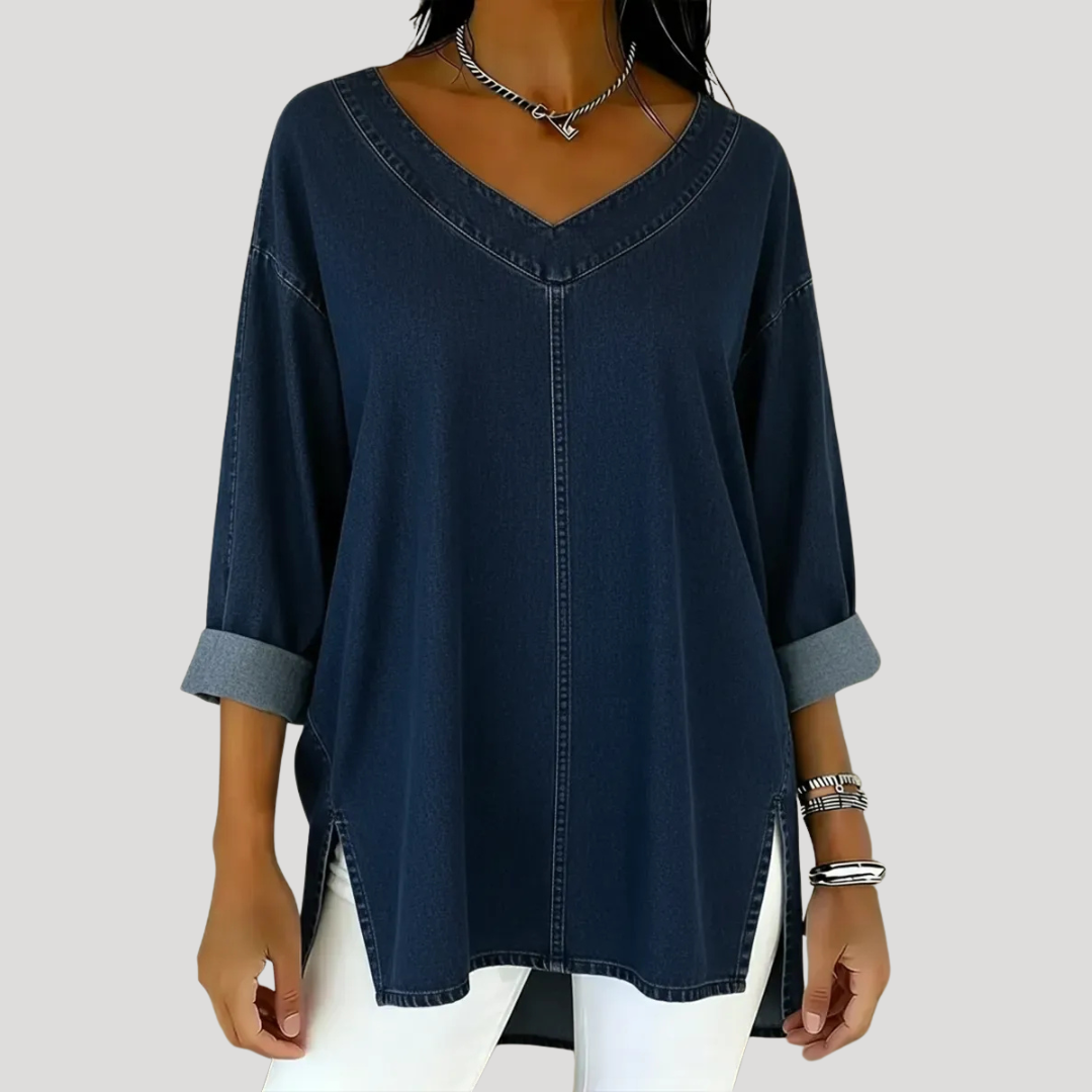 Chelsy | Denim Top