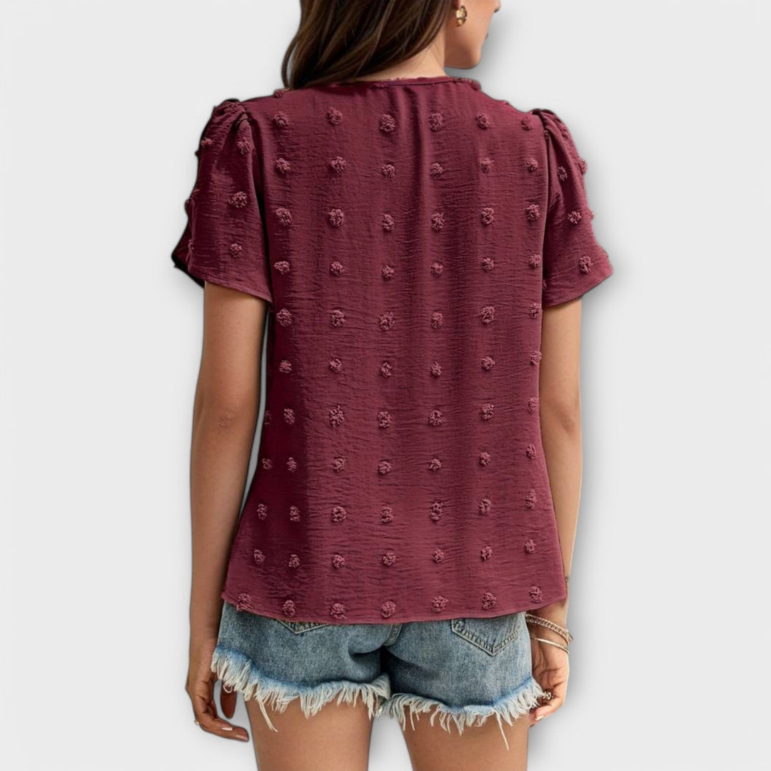 Charlotte | Polka Dot Blouse