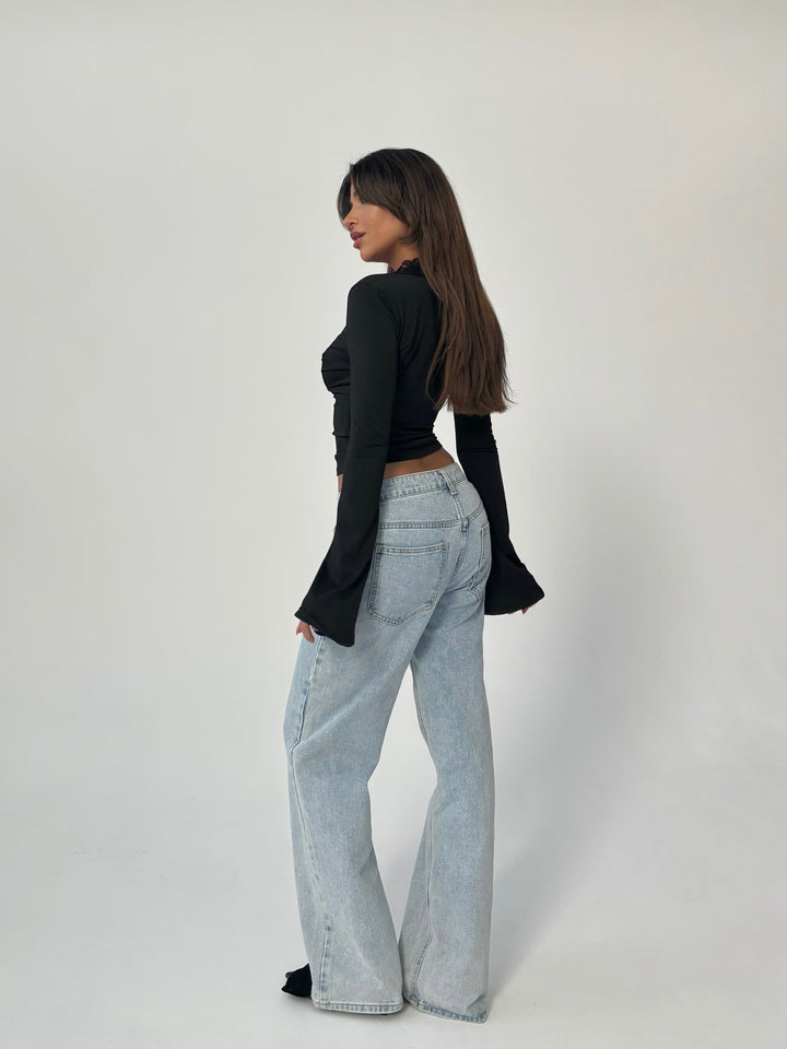 Luna | Kiss Print Top