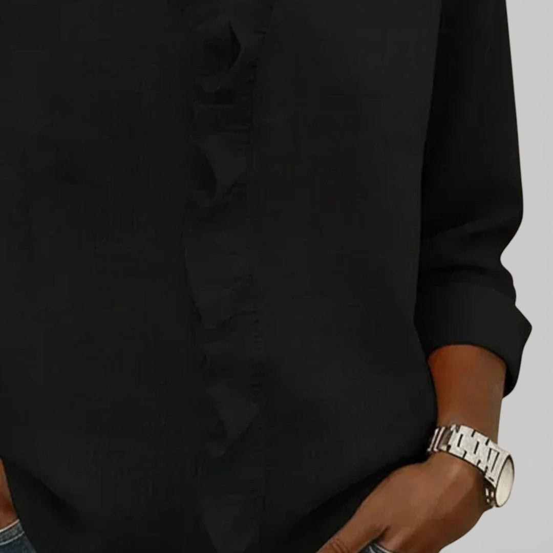 Cristine | Ruffle Detail Blouse