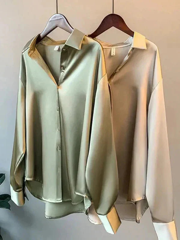 EASTMERE | SATIN SHIRT