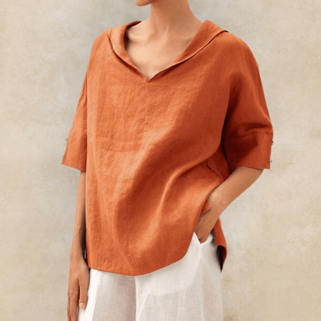 Zoë Linen Blouse