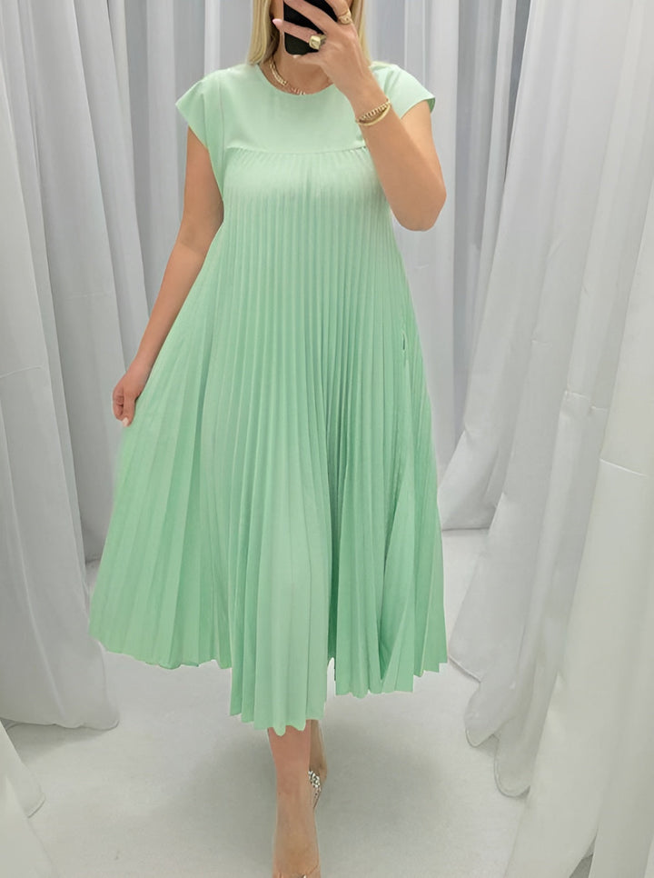 Simone | Pleated Dress