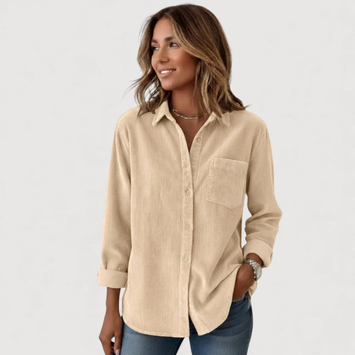 Jade | Corduroy Shirt
